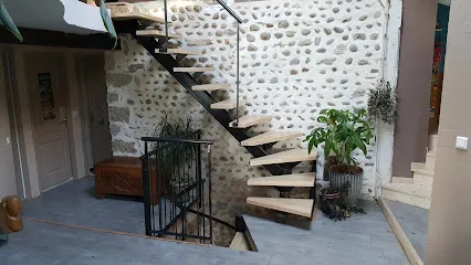 Image de LBMS, escalier métallique, mobilier design.